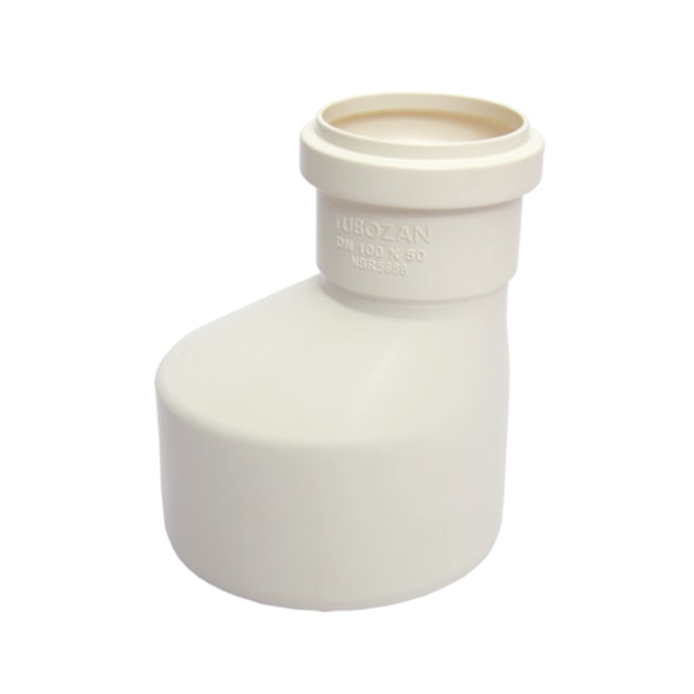 Redução Excêntrica Esgoto 100x50mm - Precon Redução Excêntrica Esgoto 100x50mm - Precon