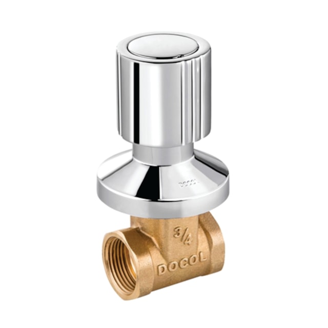 Registro com Acabamento Gaveta 3/4 DN20 Itapema Bella - Docol Registro com Acabamento Gaveta 3/4 DN20 Itapema Bella - Docol