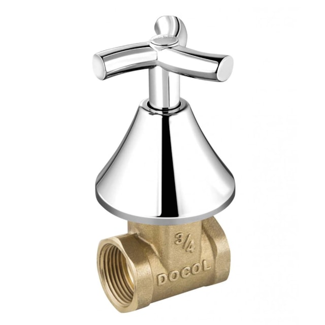 Registro com Acabamento Gaveta 3/4 DN20 Primor - Docol Registro com Acabamento Gaveta 3/4 DN20 Primor - Docol