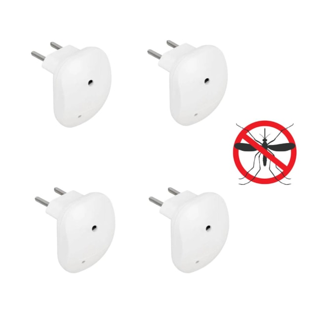 Repelente Eletrônico Ultrassônico 30m2 Bivolt Zen Kit 4 uni - On Eletrônicos Repelente Eletrônico Ultrassônico 30m2 Bivolt Zen Kit 4 uni - On Eletrônicos