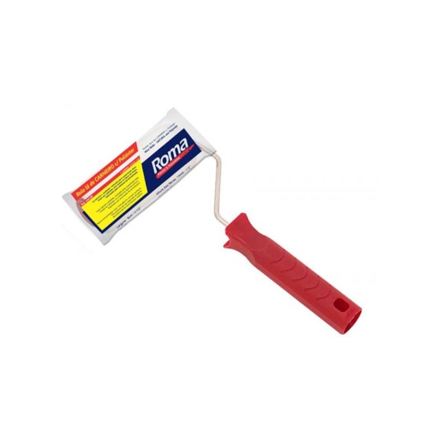 Rolo Lã de Carneiro Natural com Poliéster 15cm - Roma Rolo Lã de Carneiro Natural com Poliéster 15cm - Roma