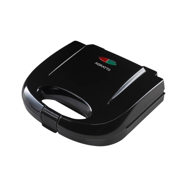 Sanduicheira e Grill 750W Black - Agratto