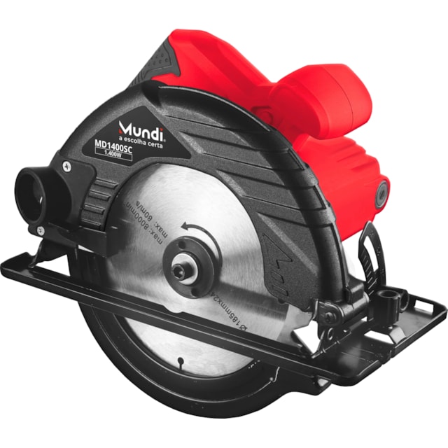 Serra Circular 1400W MD1400SC - Mundi Serra Circular 1400W MD1400SC - Mundi