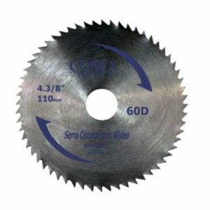 Serra Circular 4.3/8" 72 Dentes - Conex