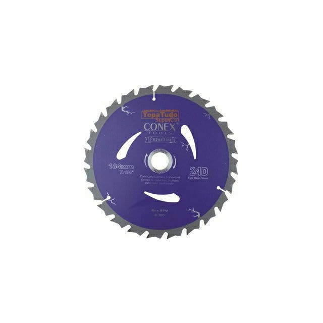 Serra Circular Videa 7.1/4" 24 Dentes SuperCut - Conex