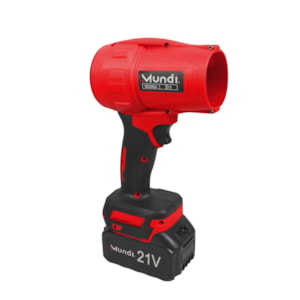 Soprador Turbo a Bateria 21V 3.000mAh MD3000ST - Mundi