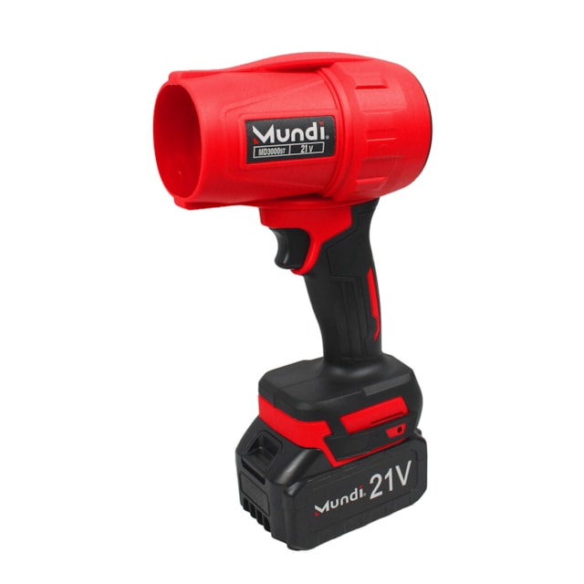 Soprador Turbo a Bateria 21V 3.000mAh MD3000ST - Mundi Soprador Turbo a Bateria 21V 3.000mAh MD3000ST - Mundi