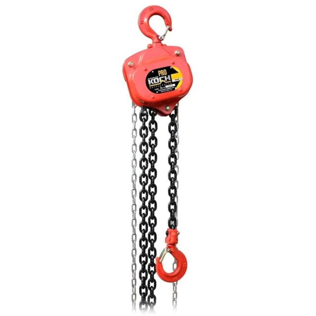 Talha Manual Super Compacta 3,00m Elevação - Koch Talha Manual Super Compacta 3,00m Elevação - Koch