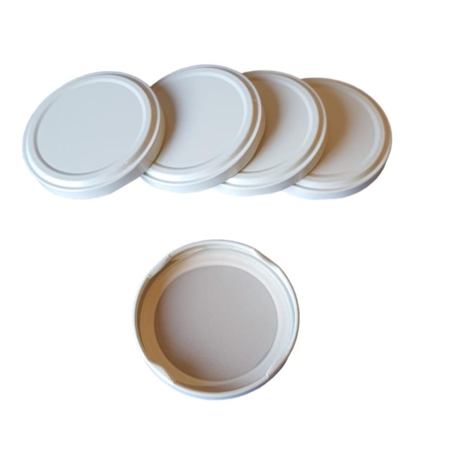 Tampa Metálica 113mm Extra Grande 10 Unidades - Conex Tampa Metálica 113mm Extra Grande 10 Unidades - Conex