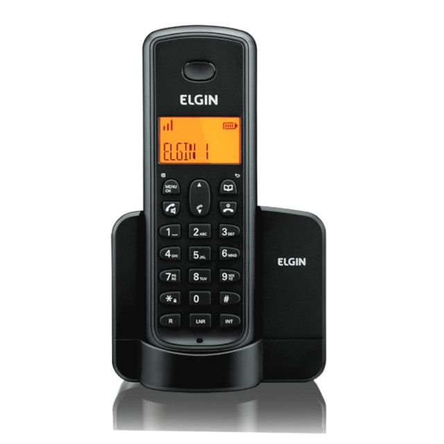 Telefone sem Fio com Identificador e Viva-voz TSF-8001 - Elgin Telefone sem Fio com Identificador e Viva-voz TSF-8001 - Elgin