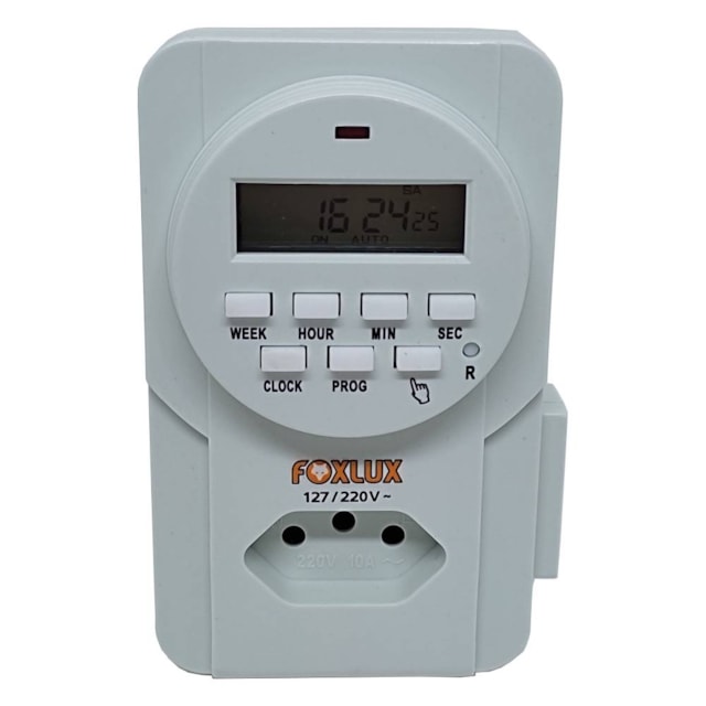 Timer Digital FX-TBD Bivolt - Foxlux Timer Digital FX-TBD Bivolt - Foxlux