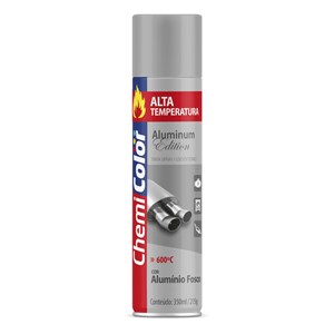 Tinta Spray Alumínio 400ml 6 Unidades - Chemicolor