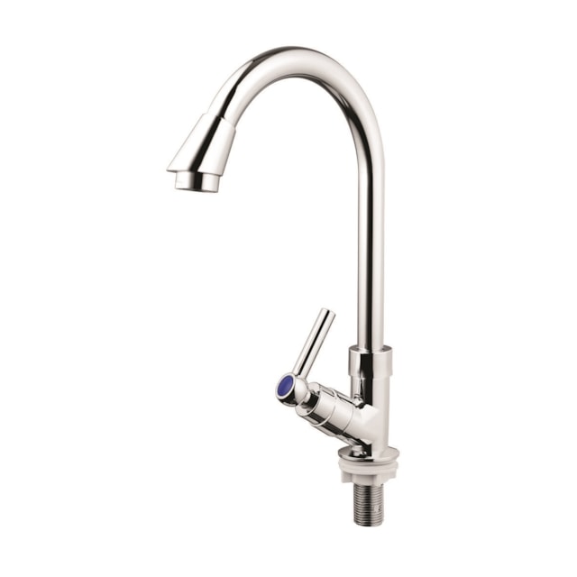 Torneira Cozinha Cromada B.Móvel C/ Arejador Fixo ZF52 - Acqua Life