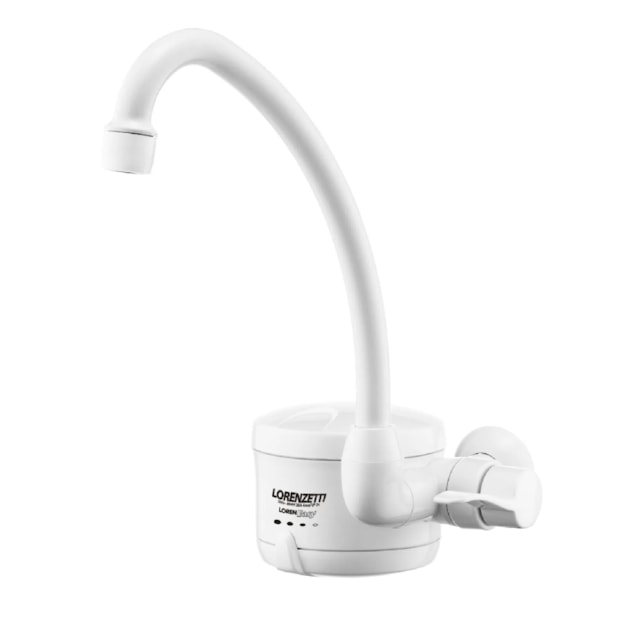 Torneira Elétrica LorenEasy Parede Branca 4800/5500W - Lorenzetti Torneira Elétrica LorenEasy Parede Branca 4800/5500W - Lorenzetti