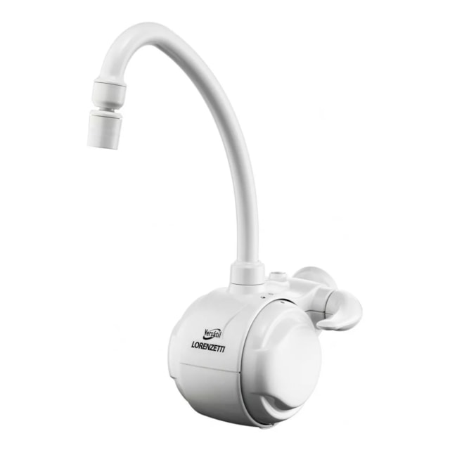Torneira Elétrica Versátil Parede Branca 4500/5500W - Lorenzetti Torneira Elétrica Versátil Parede Branca 4500/5500W - Lorenzetti