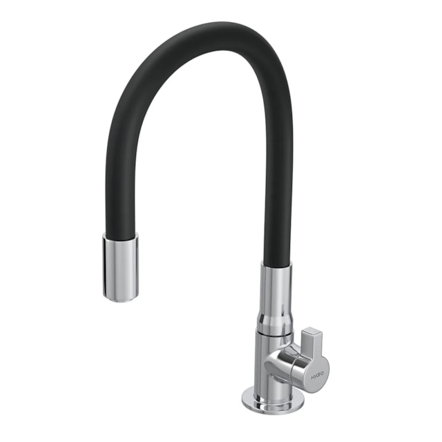 Torneira Flexível Cozinha Bancada Hydramotion Preta - Hydra Torneira Flexível Cozinha Bancada Hydramotion Preta - Hydra