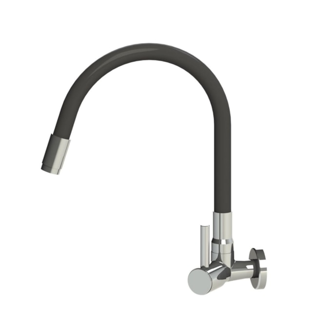Torneira Flexível Cozinha Parede Metal Color Flex 1/4 Volta - Delta Torneira Flexível Cozinha Parede Metal Color Flex 1/4 Volta - Delta