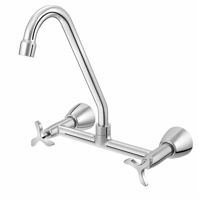 Torneira Misturador para Cozinha Parede Bica Alta Pertutti - Docol Torneira Misturador para Cozinha Parede Bica Alta Pertutti - Docol