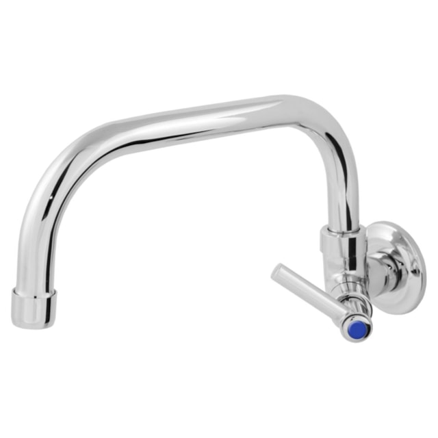 Torneira Plástica Cozinha Cromada com Bica U ZF88 - Acqua Life