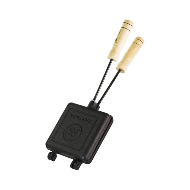 Torradeira Simples de Ferro Fundido com Cabo - Fundição Santana Torradeira Simples de Ferro Fundido com Cabo - Fundição Santana