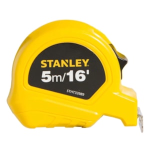 Trena 5m com Trava Kit Com 3 Unidades - Stanley