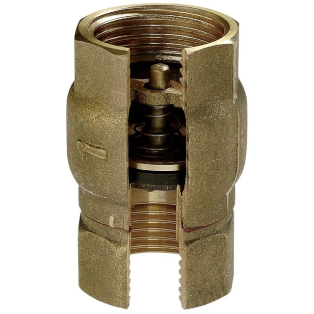 Valvola Di Non Ritorno - Otturatore In Ottone - Femmina - Foto 1
