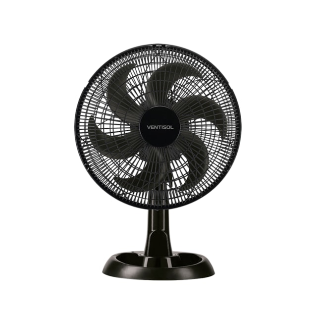 Ventilador de Mesa Turbo Eco 30cm 52W Preto - Ventisol