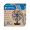 Ventilador de Mesa Turbo Eco 30cm 52W Preto - Ventisol